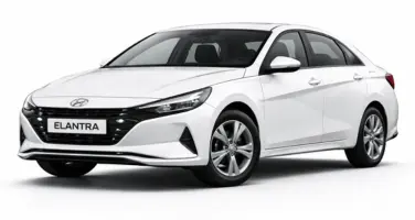 Hyundai Elantra rental car in Tbilisi