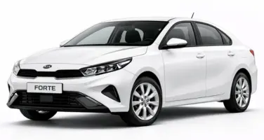 Kia Forte rental car in Tbilisi